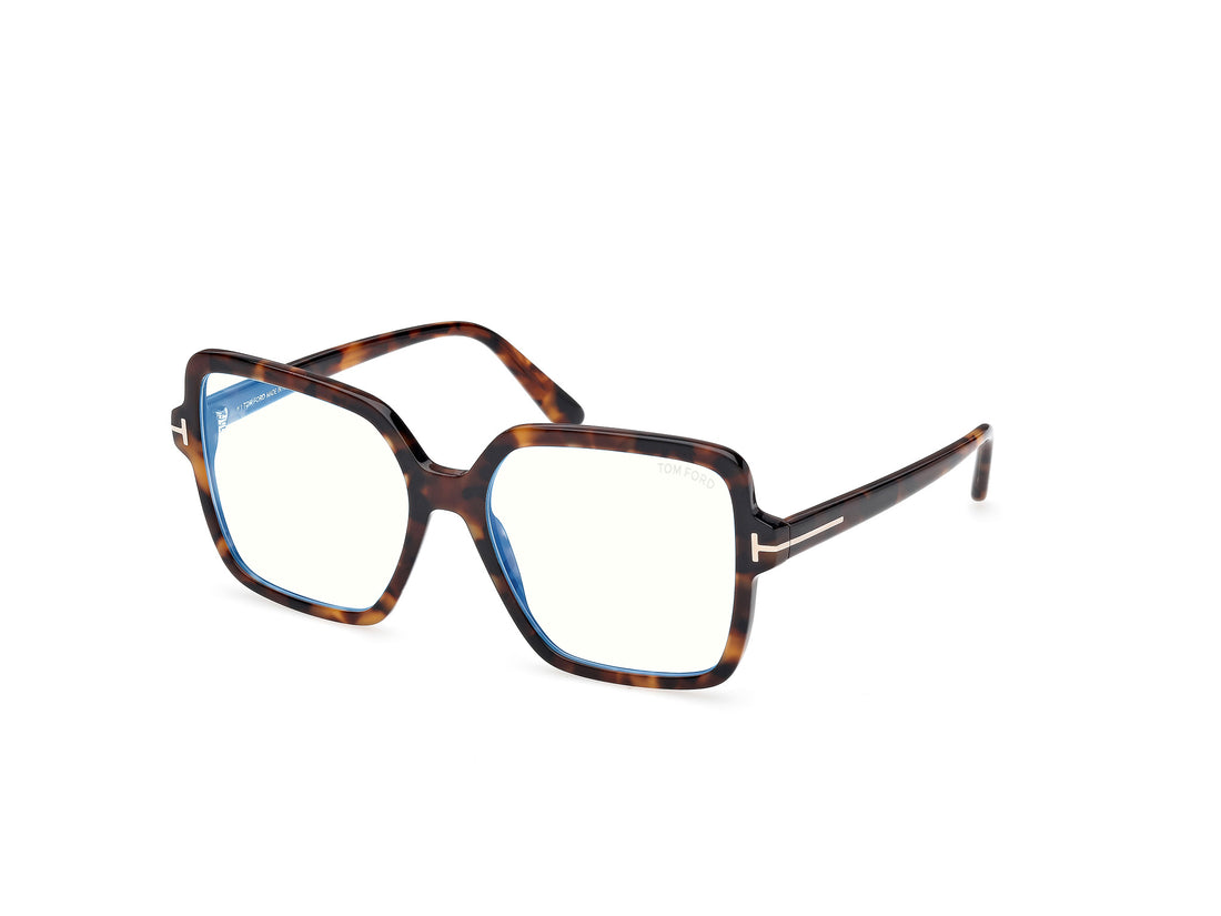Gafas graduadas tom ford ft6063-b 052 havana square femenino talla 56mm - Vista principal