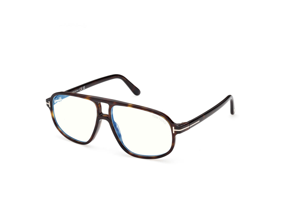 Gafas graduadas tom ford ft6082-b 052 havana navigator masculino talla 57mm - Vista principal