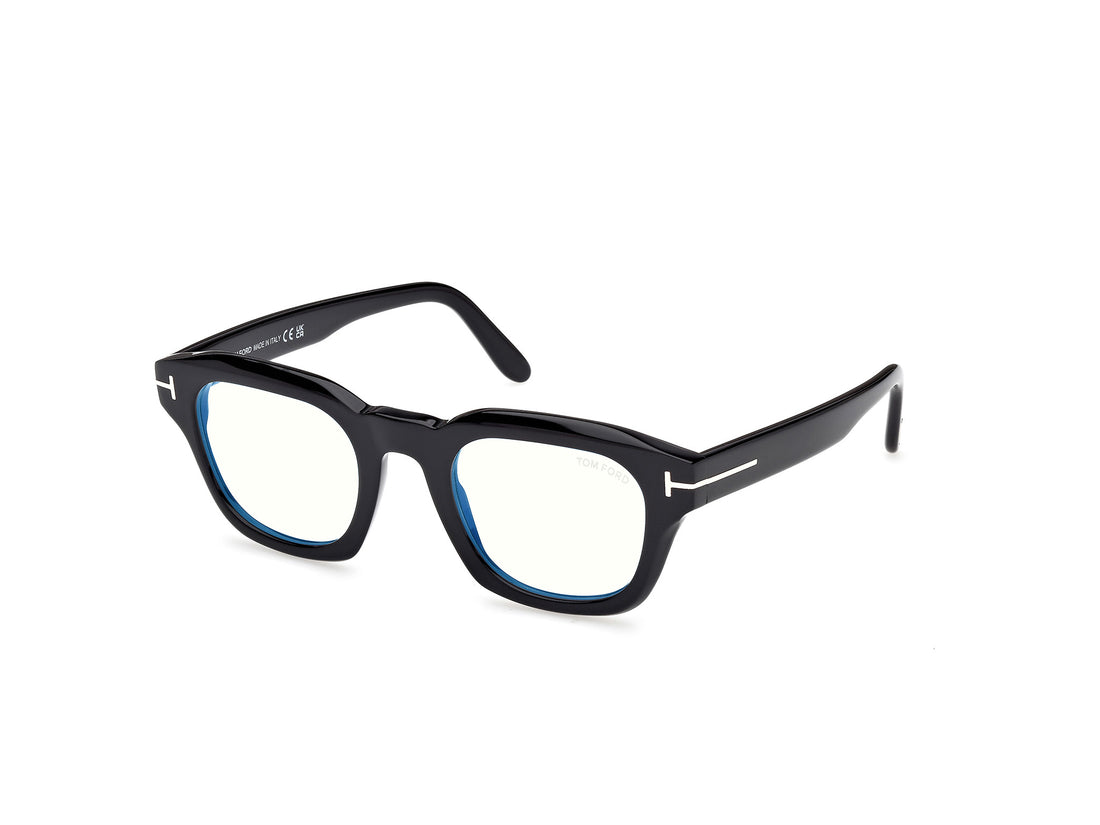 Óculos graduados tom ford ft6083-b 001 negro square masculino tamanho 48mm - Vista principal