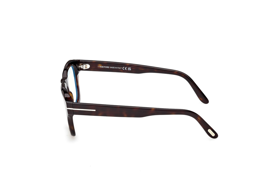 Gafas graduadas tom ford ft6083-b 052 havana square masculino talla 48mm - Vista de detalle