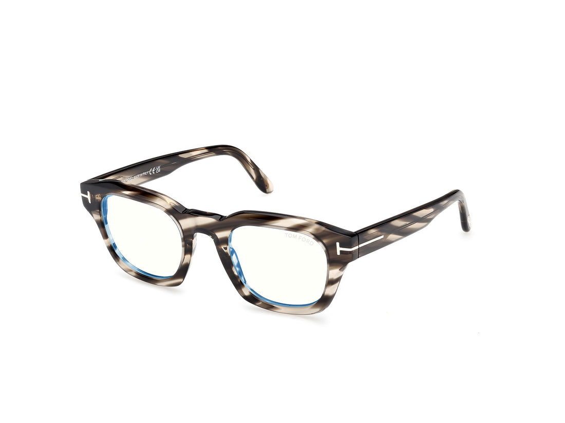 Occhiali da vista tom ford ft6083-b 055 havana square masculino taglia 48mm - Vista principale