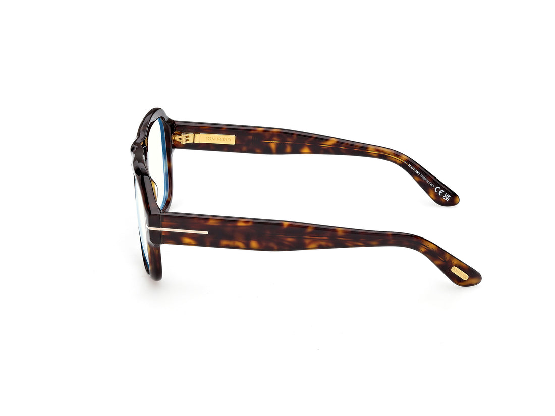 Gafas graduadas tom ford ft6085-b 052 havana navigator masculino talla 54mm - Vista de detalle
