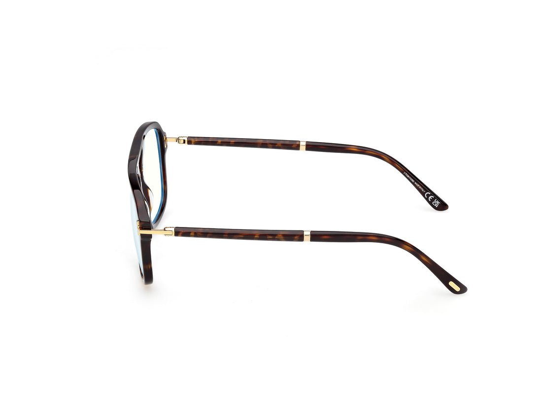 Gafas graduadas tom ford ft6086-b 052 havana navigator masculino talla 54mm - Vista de detalle