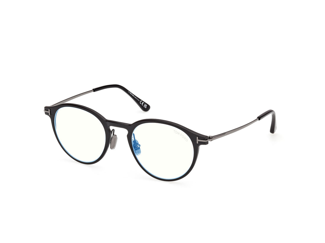 Occhiali da vista tom ford ft6088-b 005 negro round masculino taglia 51mm - Vista principale