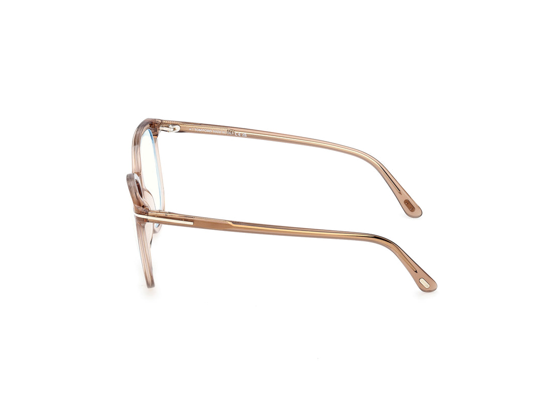 Occhiali da vista tom ford ft6089-b 045 marron square femenino taglia 54mm - Vista dettagliata