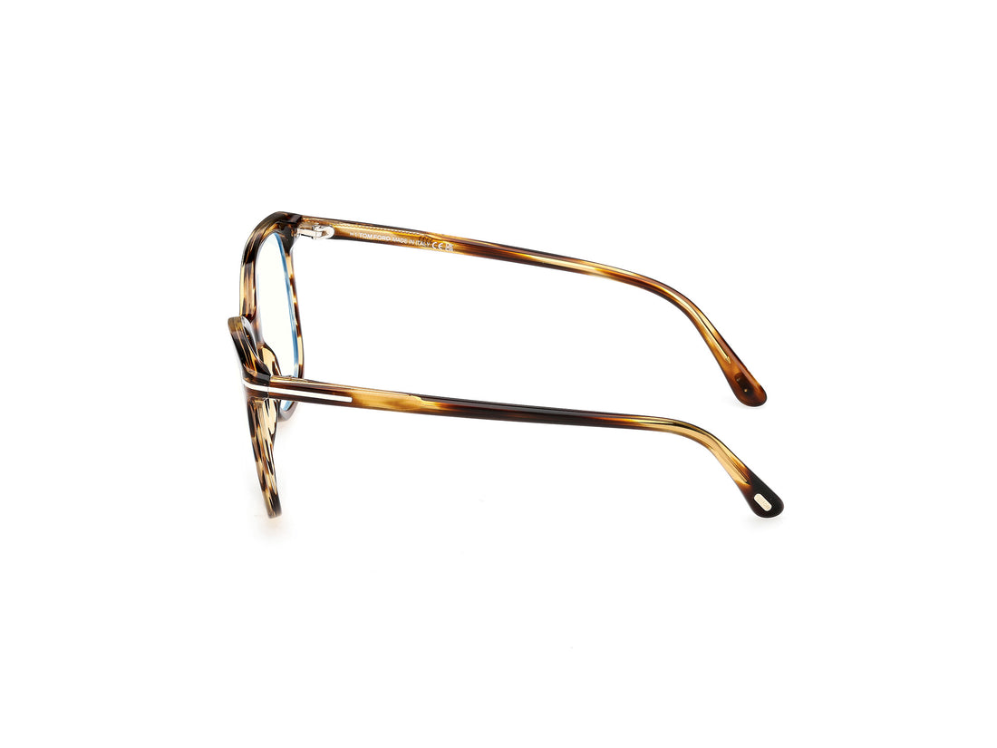 Occhiali da vista tom ford ft6089-b 055 havana square femenino taglia 54mm - Vista dettagliata