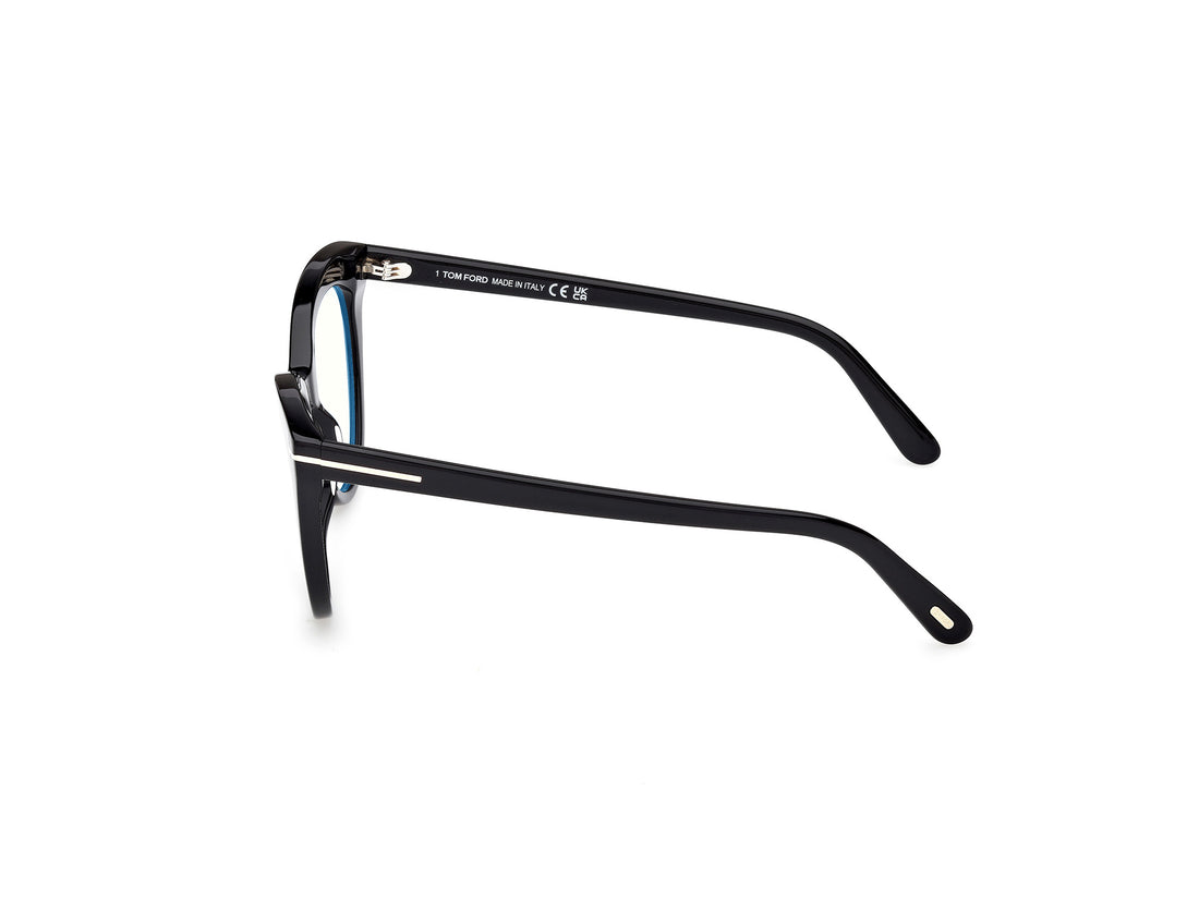 Gafas graduadas tom ford ft6091-b 001 negro cat eye femenino talla 53mm - Vista de detalle