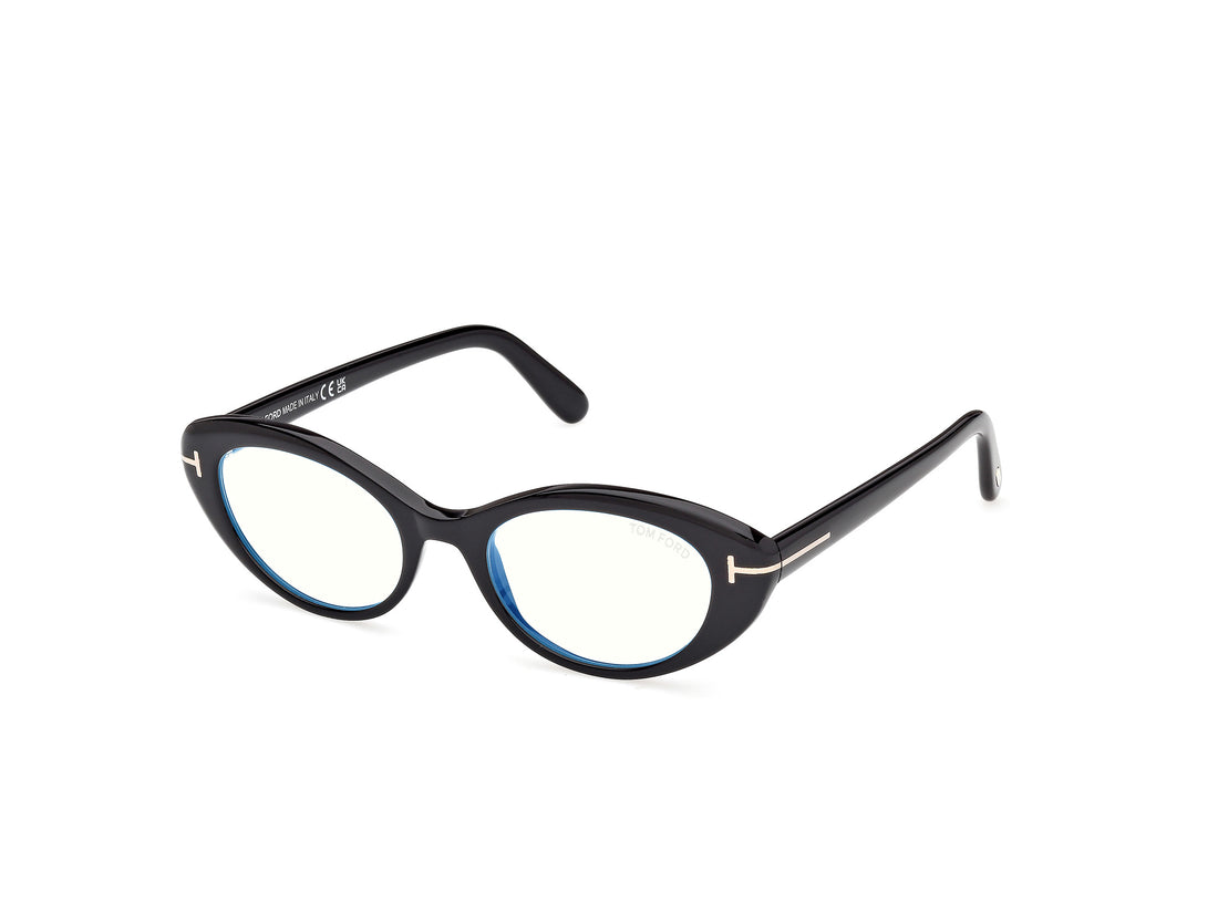 Gafas graduadas tom ford ft6092-b 001 negro oval femenino talla 50mm - Vista principal