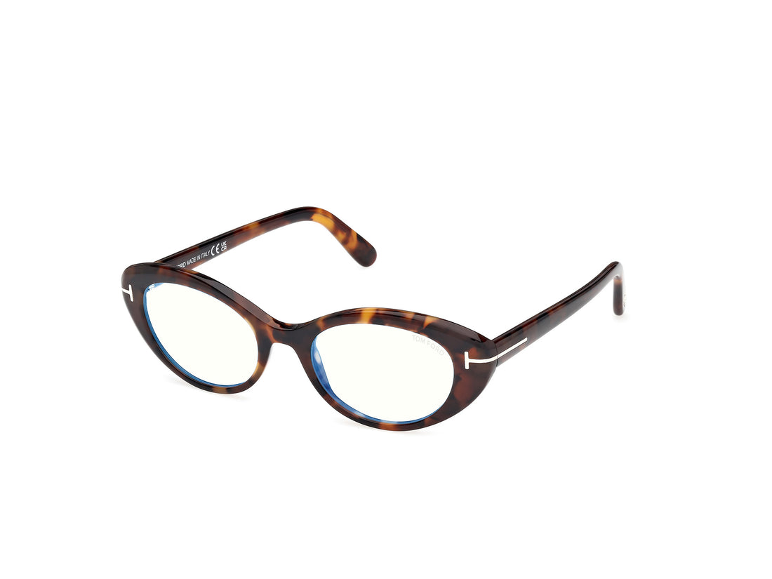 Gafas graduadas tom ford ft6092-b 052 havana oval femenino talla 50mm - Vista principal