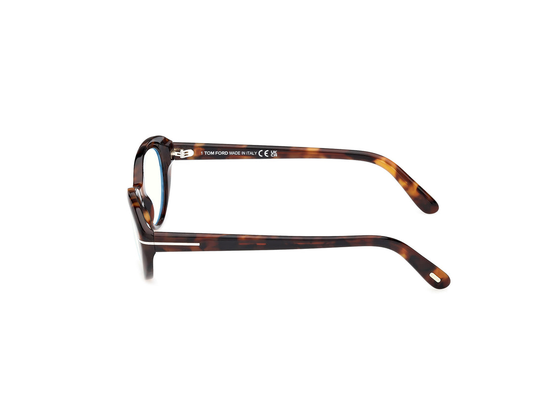 Gafas graduadas tom ford ft6092-b 052 havana oval femenino talla 50mm - Vista de detalle