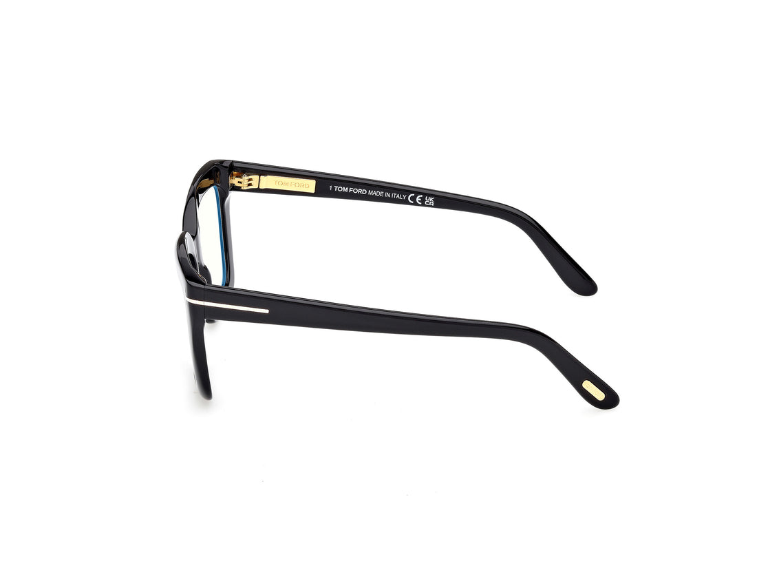 Gafas graduadas tom ford ft6093-b 001 negro cat eye femenino talla 53mm - Vista de detalle