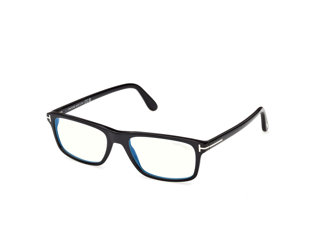Occhiali da vista tom ford ft6119-b 001 negro rectangular masculino taglia 55mm - Vista principale