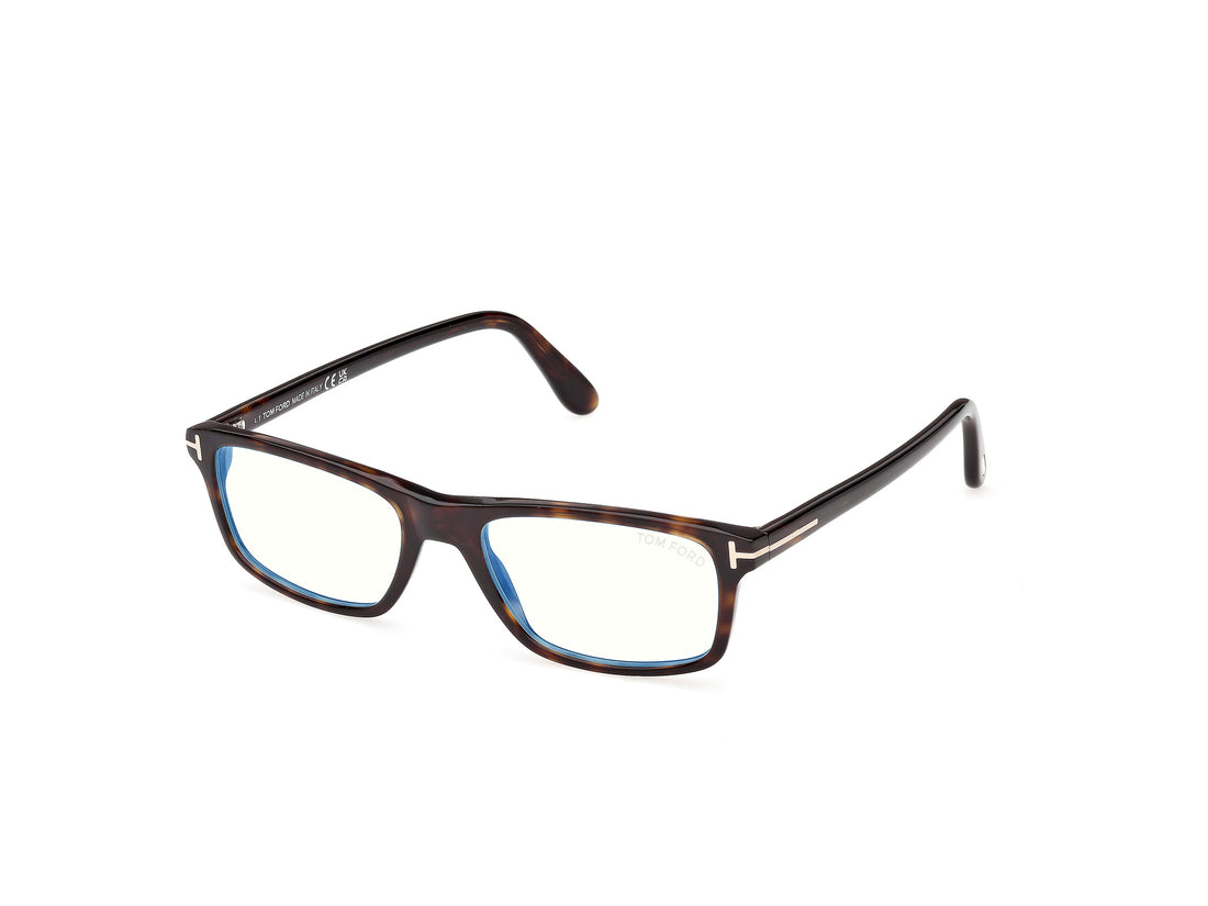 Occhiali da vista tom ford ft6119-b 052 havana rectangular masculino taglia 55mm - Vista principale