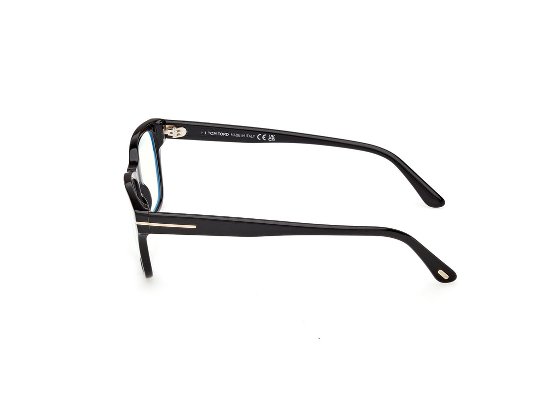 Occhiali da vista tom ford ft6120-b 001 negro square masculino taglia 52mm - Vista dettagliata