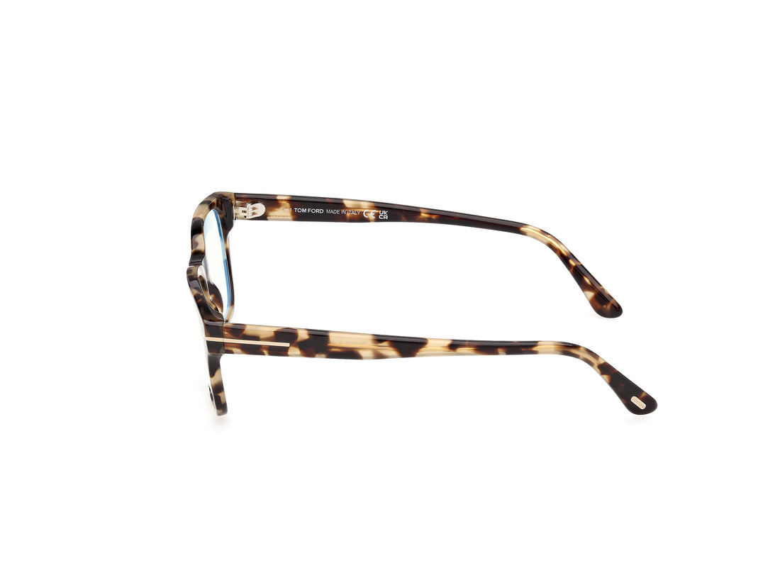 Brillen tom ford ft6120-b 055 havana square masculino größe 52mm - Detailansicht