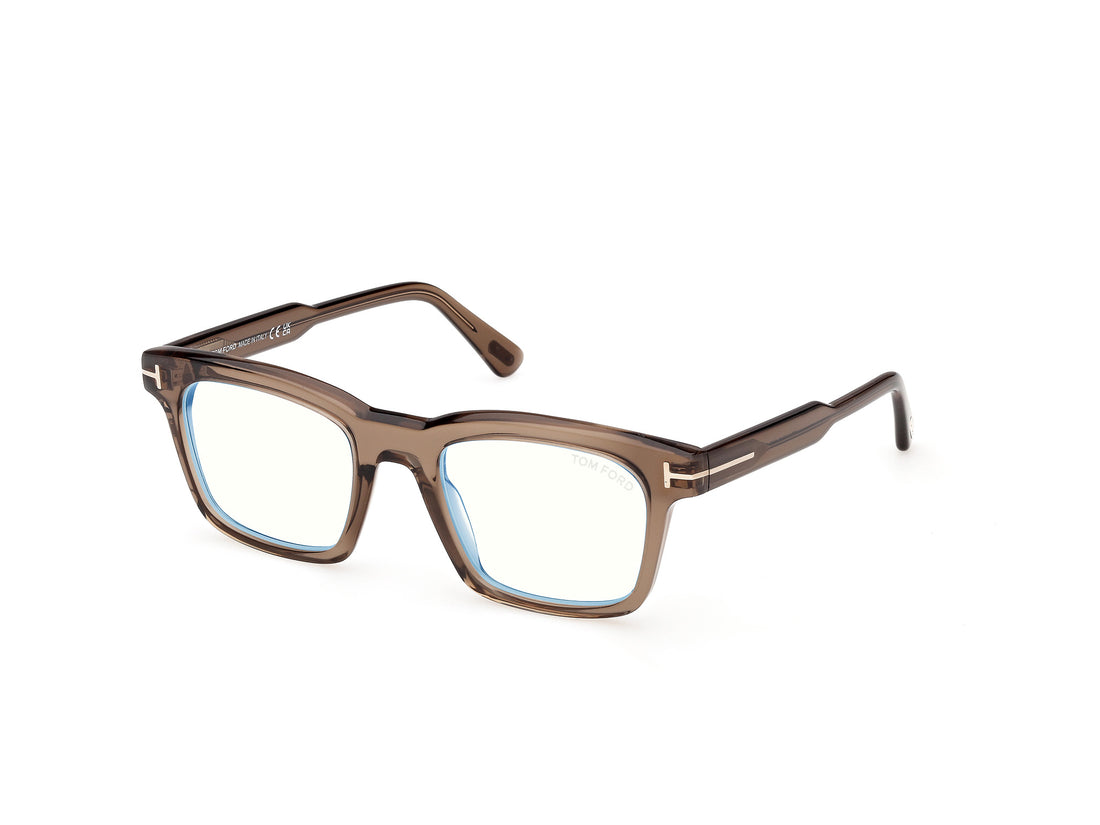Occhiali da vista tom ford ft6122-b 048 marron square masculino taglia 51mm - Vista principale