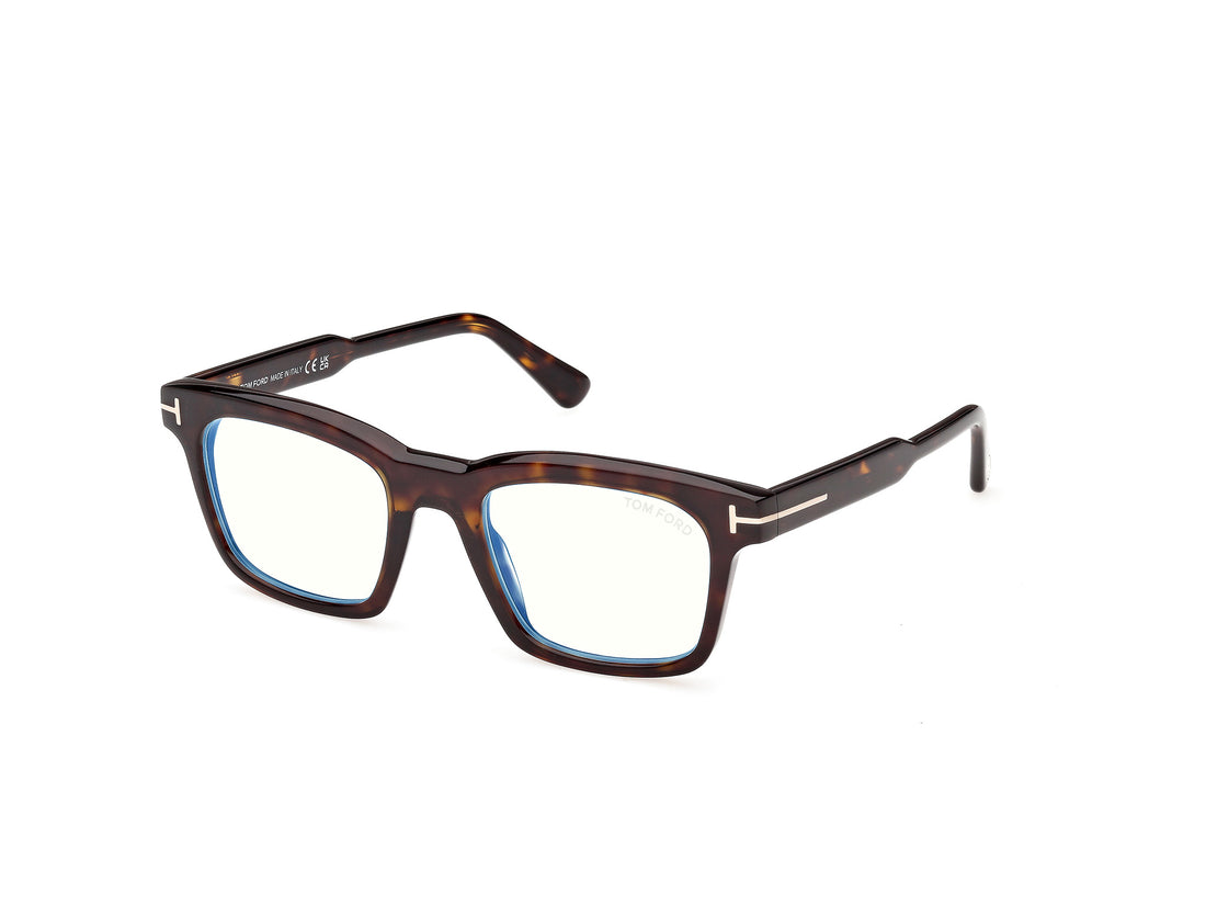 Occhiali da vista tom ford ft6122-b 052 havana square masculino taglia 51mm - Vista principale