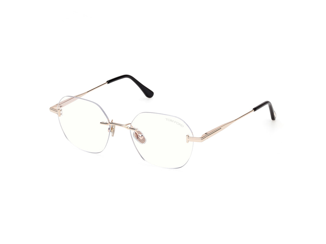 Brillen tom ford ft6126-b 028 dorado geometric masculino größe 52mm - Hauptansicht