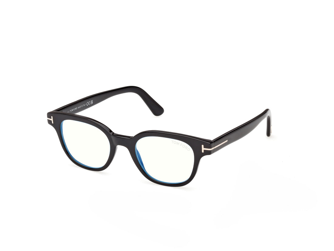Occhiali da vista tom ford ft6130-b 001 negro square unisex taglia 48mm - Vista principale