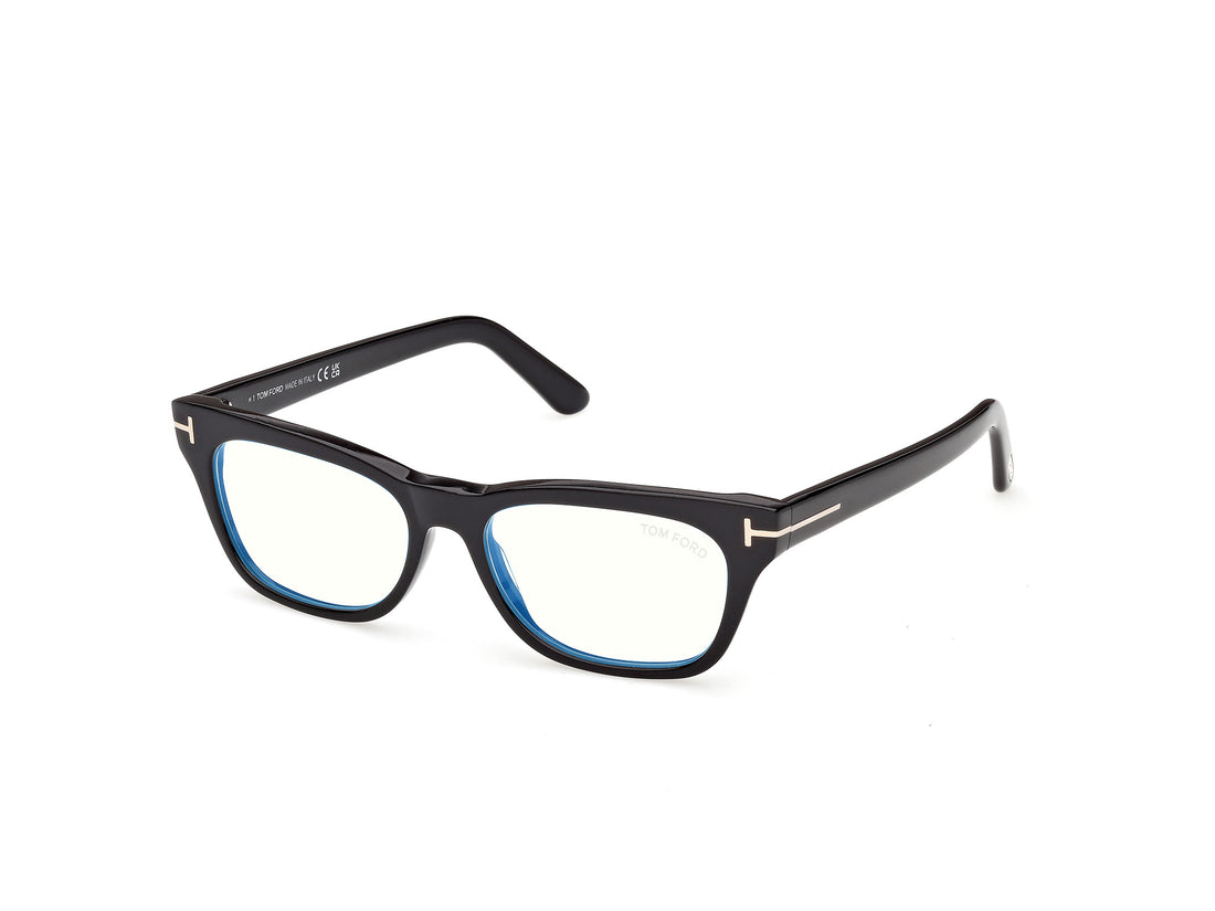 Prescription glasses tom ford ft6131-b 001 negro rectangular unisex size 53mm - Main view