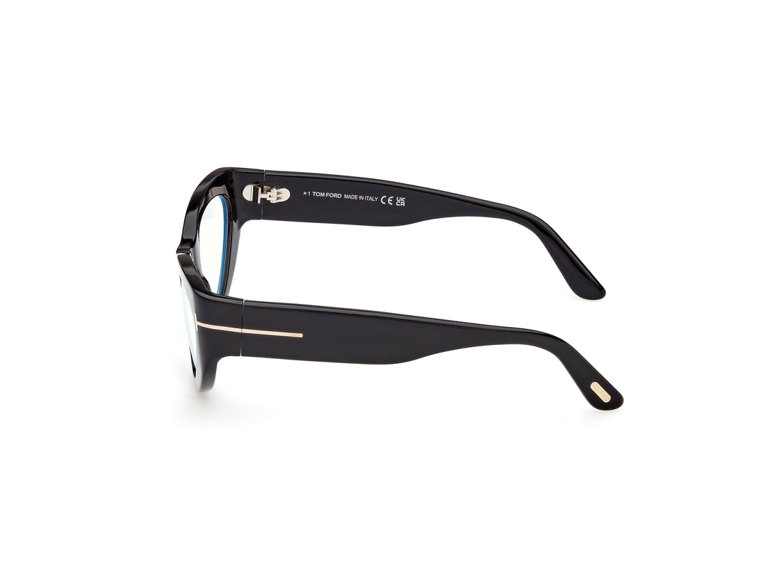 Prescription glasses tom ford ft6134-b 001 negro cat eye femenino size 55mm - Detailed view
