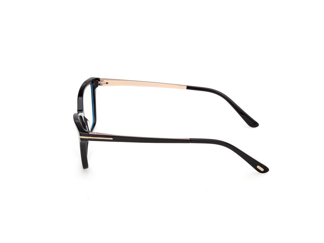 Occhiali da vista tom ford ft6135-b 001 negro butterfly femenino taglia 56mm - Vista dettagliata