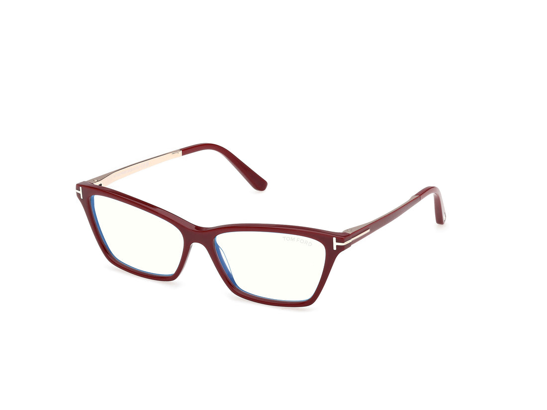 Gafas graduadas tom ford ft6135-b 069 burdeos butterfly femenino talla 56mm - Vista principal