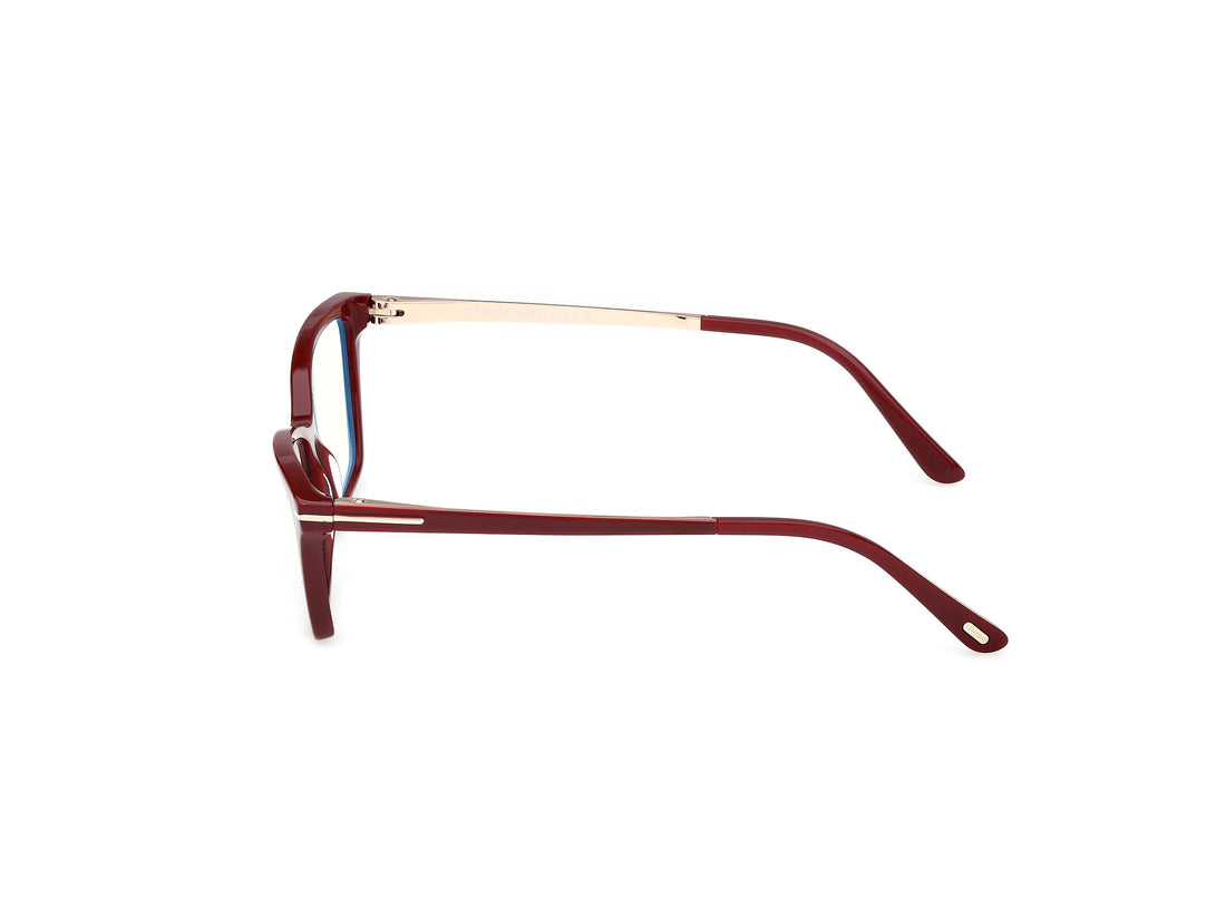 Gafas graduadas tom ford ft6135-b 069 burdeos butterfly femenino talla 56mm - Vista de detalle