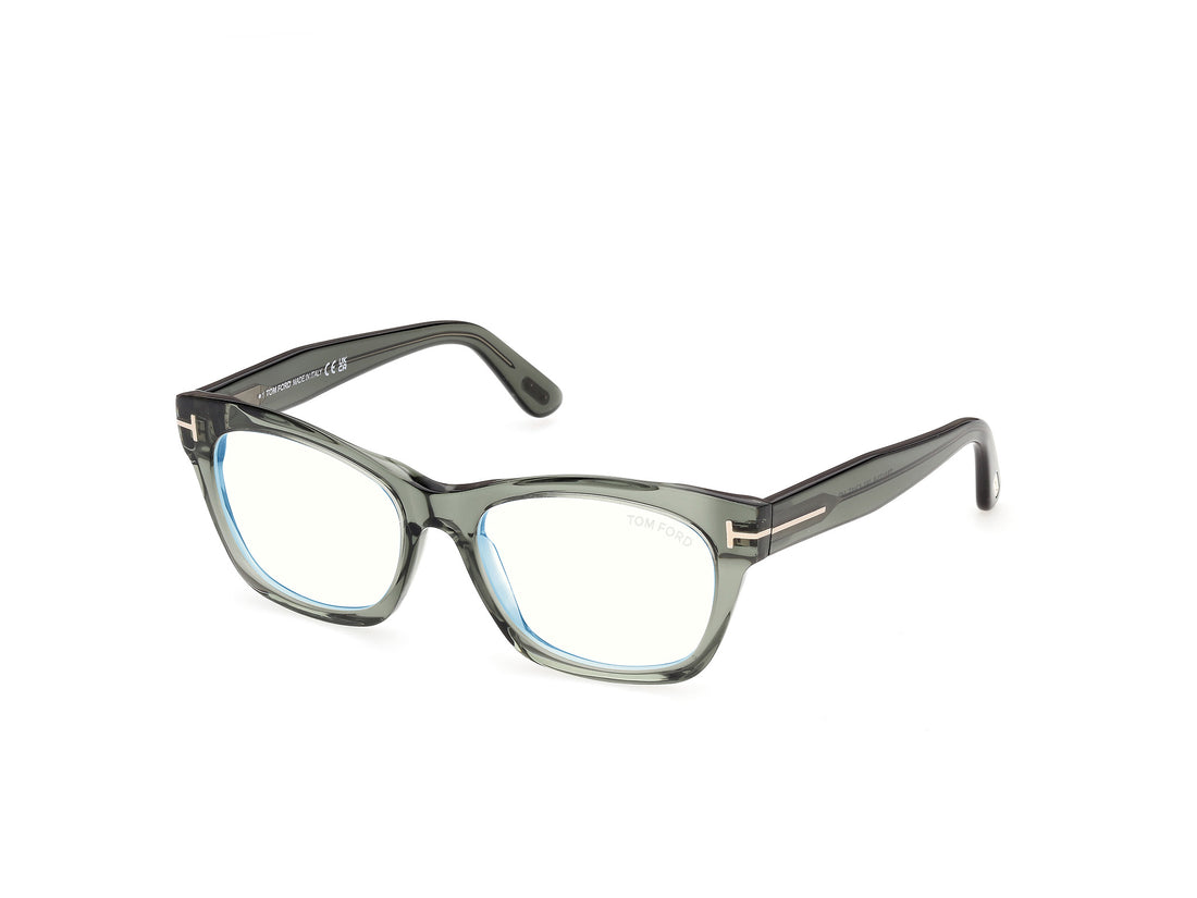 Brillen tom ford ft6173-b 093 verde square femenino größe 53mm - Hauptansicht