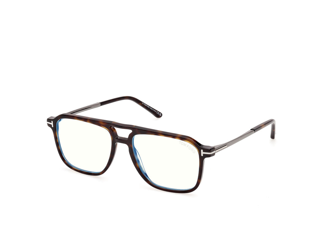 Briller tom ford ft6183-b 052 havana navigator masculino størrelse 54mm - Hovedvisning