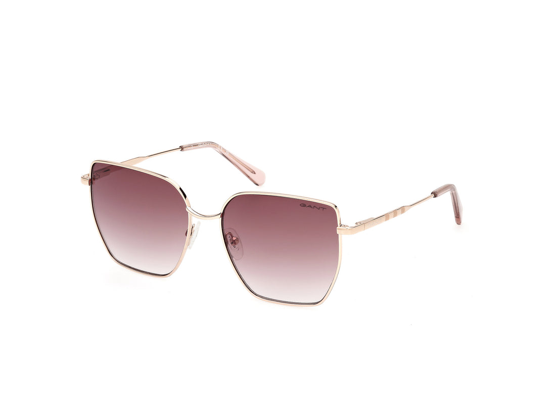 Sunglasses gant ga00011 28f dorado geometric femenino size 56mm - Main view
