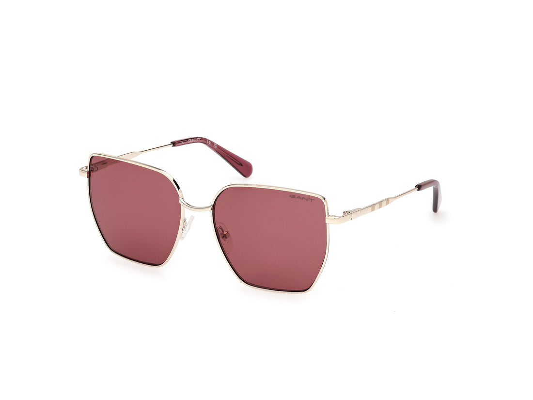 Sunglasses gant ga00011 32s dorado geometric femenino size 56mm - Main view