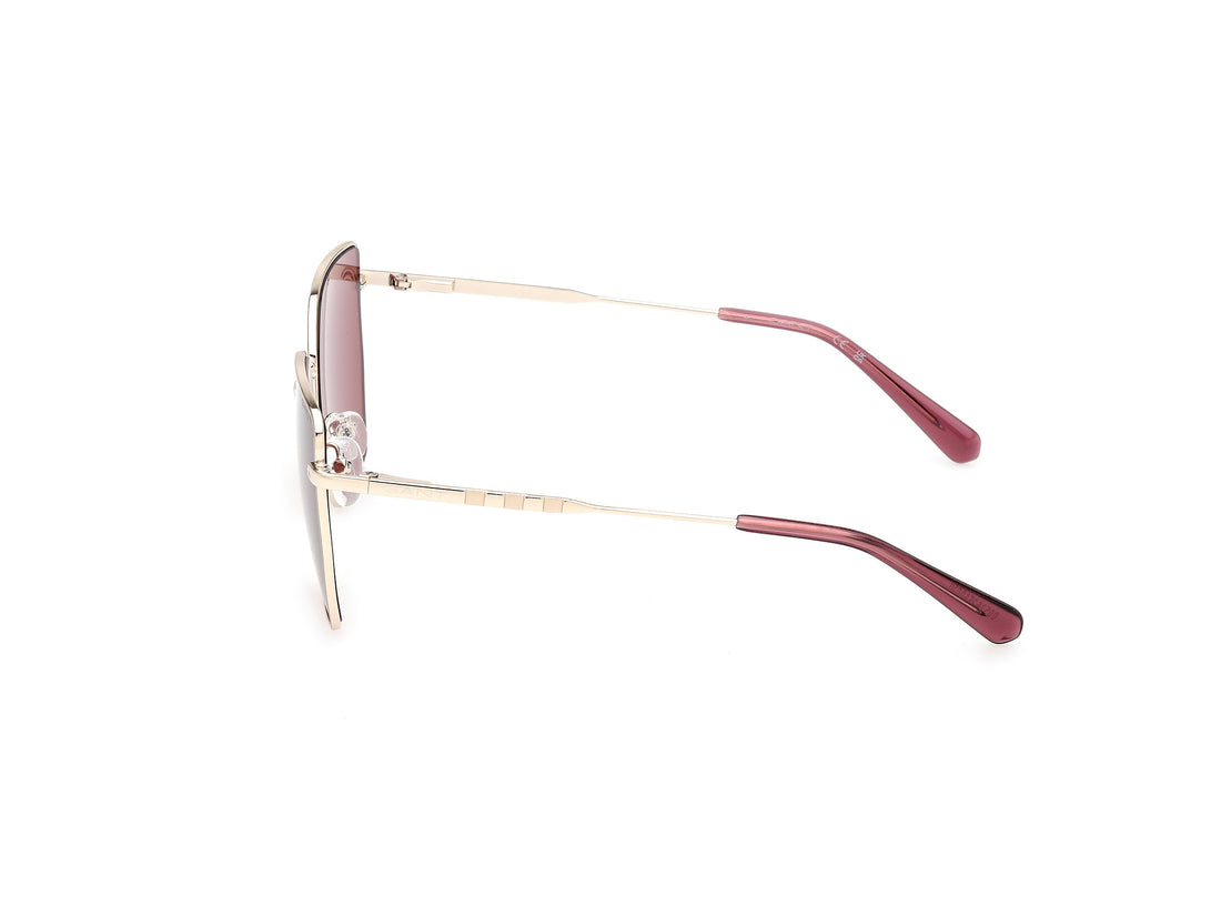 Sunglasses gant ga00011 32s dorado geometric femenino size 56mm - Detailed view