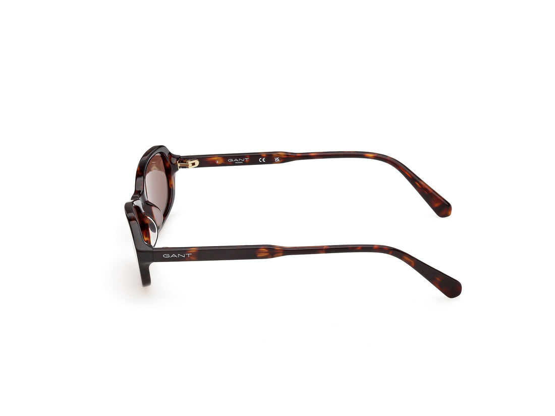 Occhiali da sole gant ga00038 52e havana oval femenino taglia 53mm - Vista dettagliata