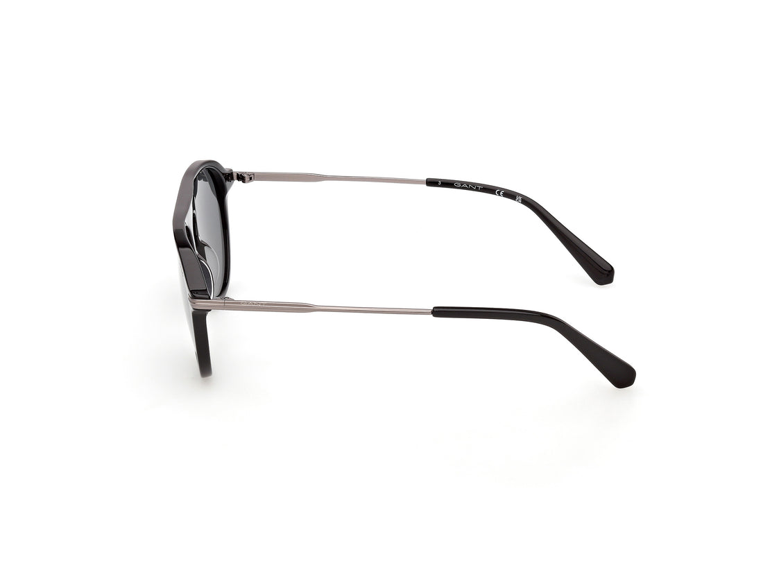 Sonnenbrillen gant ga00039 01d negro round masculino größe 52mm - Detailansicht