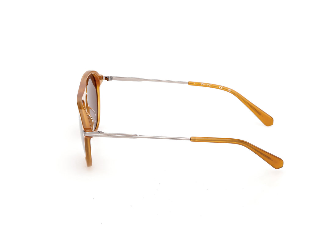 Occhiali da sole gant ga00039 39e amarillo round masculino taglia 52mm - Vista dettagliata