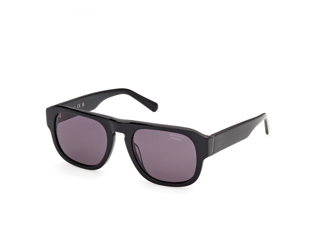 Sunglasses gant ga00044 01d negro rectangular masculino size 53mm - Main view