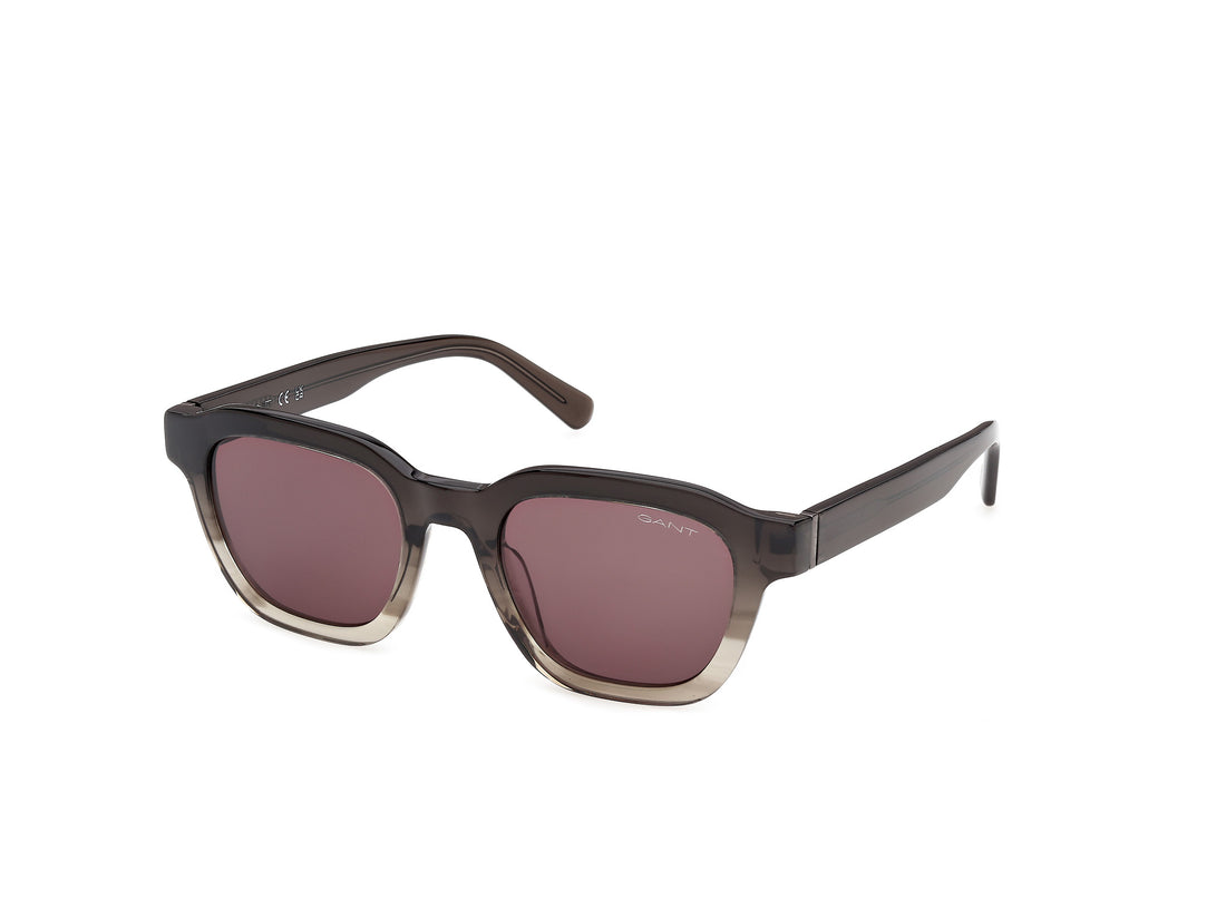 Sunglasses gant ga00045 50e marron geometric masculino size 51mm - Main view