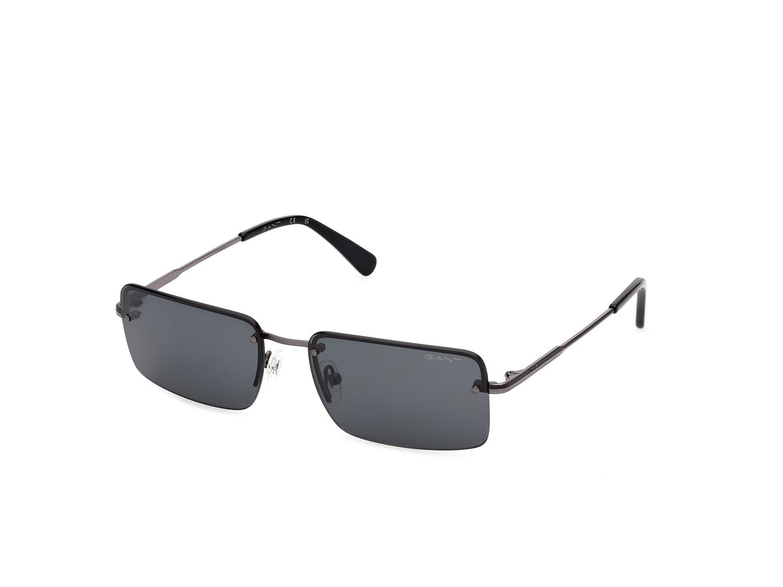 Sunglasses gant ga00048 09a plateado rectangular masculino size 60mm - Main view
