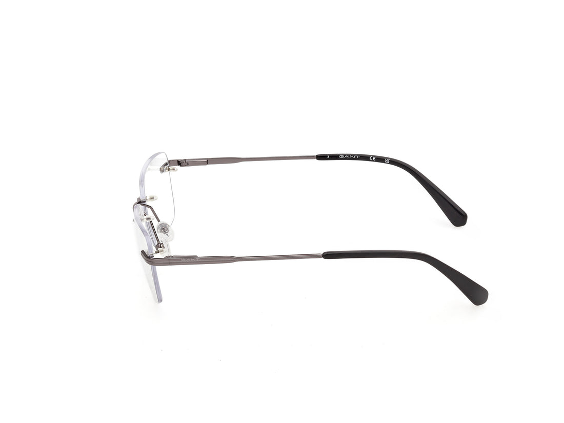 Brillen gant ga50105 008 plateado rectangular masculino größe 57mm - Detailansicht