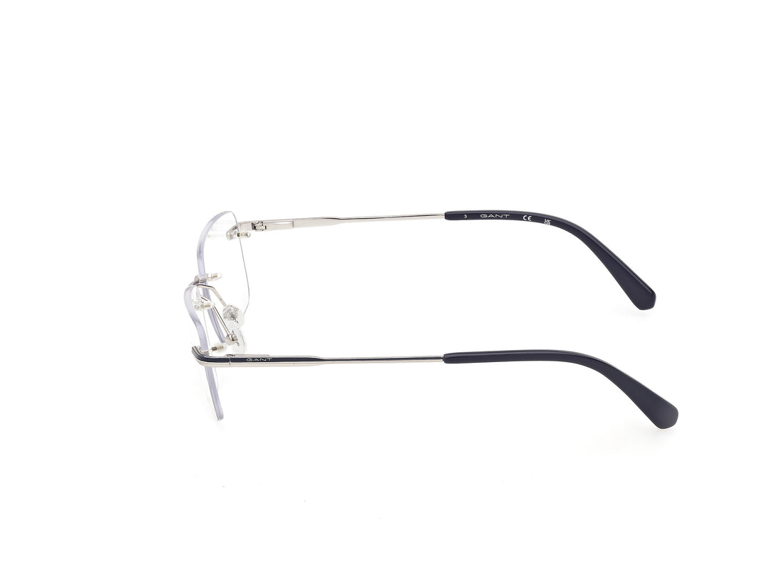 Brillen gant ga50105 016 plateado rectangular masculino größe 57mm - Detailansicht