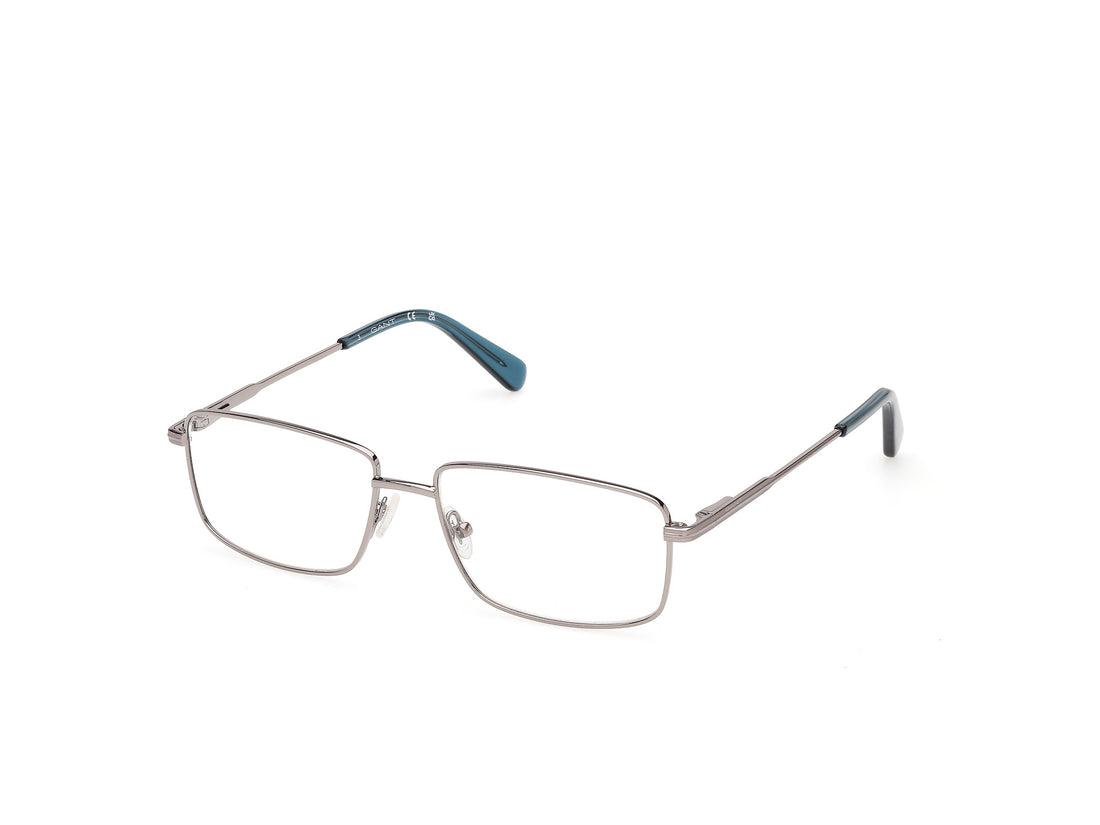 Brillen gant ga50106 014 plateado rectangular masculino größe 55mm - Hauptansicht