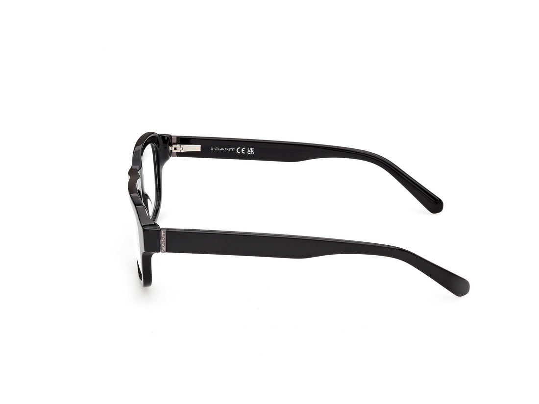Briller gant ga50117 001 negro rectangular masculino størrelse 52mm - Detaljeret visning