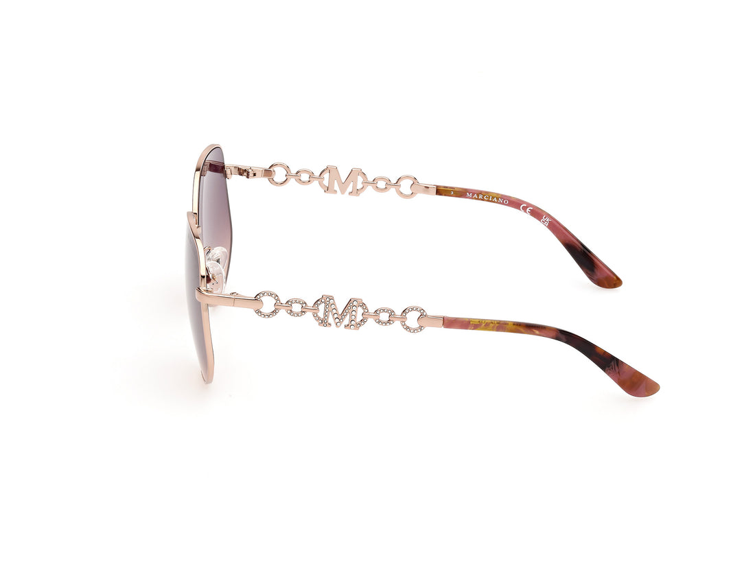Occhiali da sole guess by marciano gm00003 28z dorado round femenino taglia 59mm - Vista dettagliata