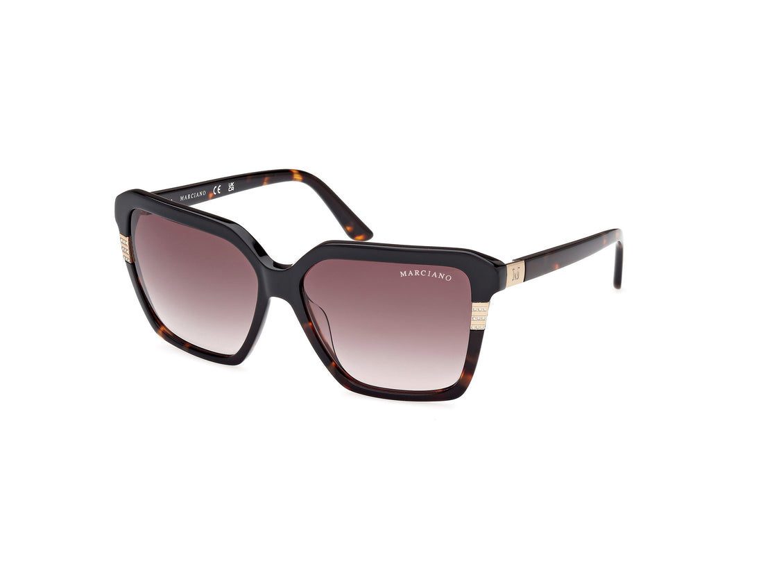 Gafas de sol guess by marciano gm00009 05b negro square femenino talla 58mm - Vista principal