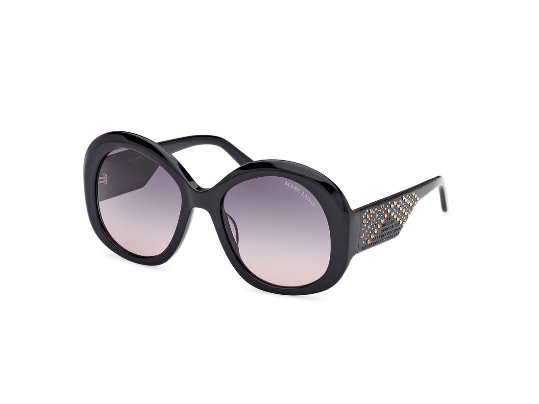 Sonnenbrillen guess by marciano gm00015 01b negro round femenino größe 54mm - Hauptansicht