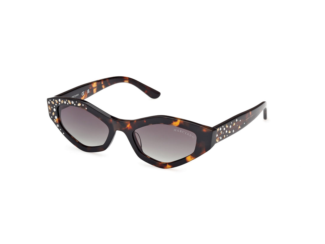 Gafas de sol guess by marciano gm00017 52p havana geometric femenino talla 53mm - Vista principal