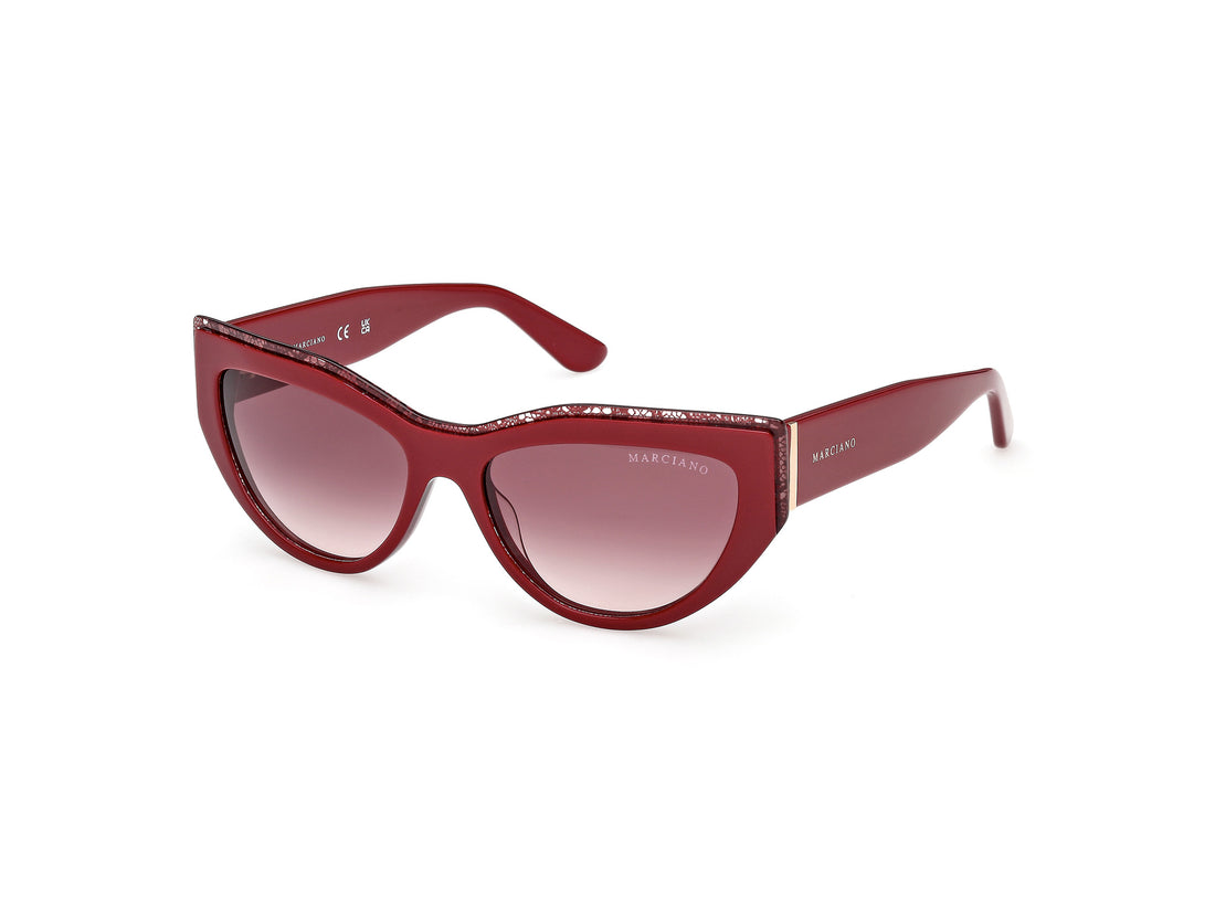 Gafas de sol guess by marciano gm00028 71t burdeos cat eye femenino talla 55mm - Vista principal