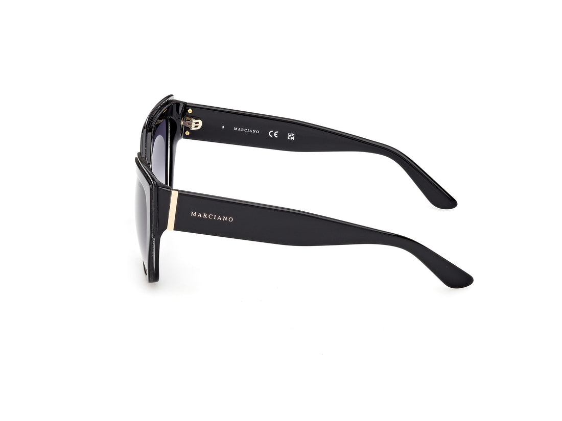Sunglasses guess by marciano gm00029 01b negro square femenino size 53mm - Detailed view
