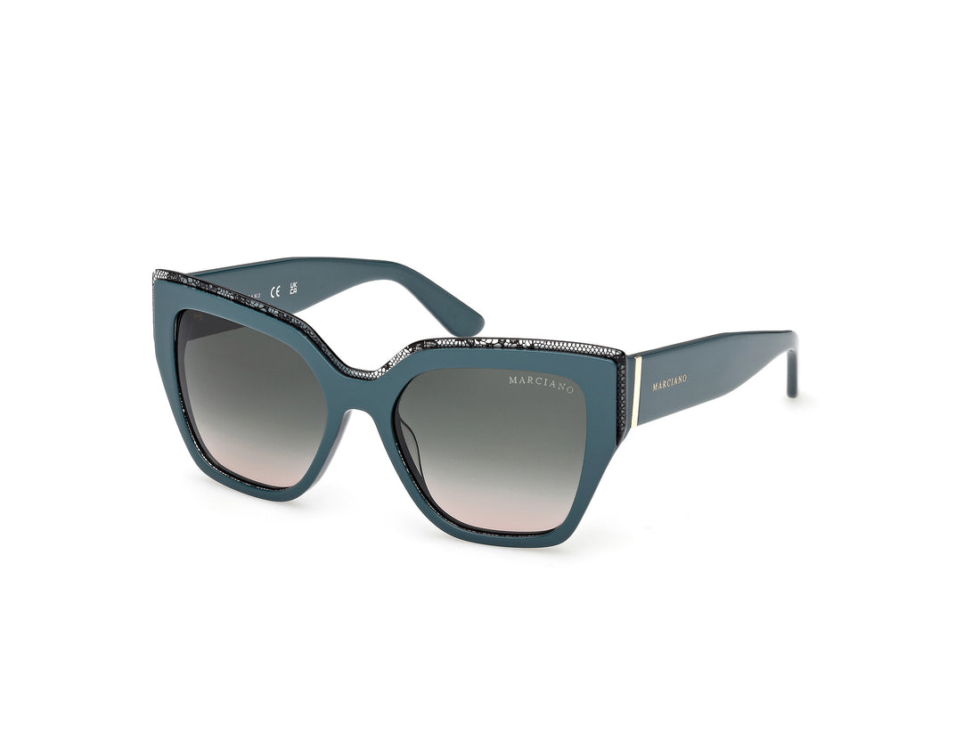 Gafas de sol guess by marciano gm00029 89b azul square femenino talla 53mm - Vista principal